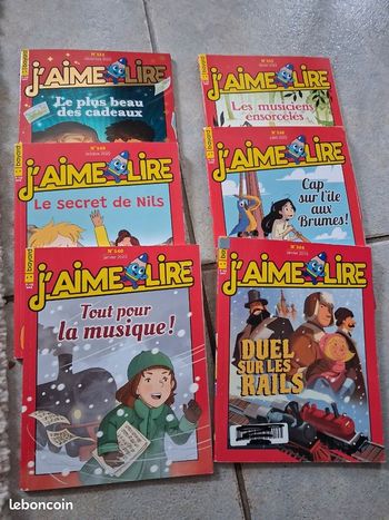 Lot 16 livres J'aime lire 