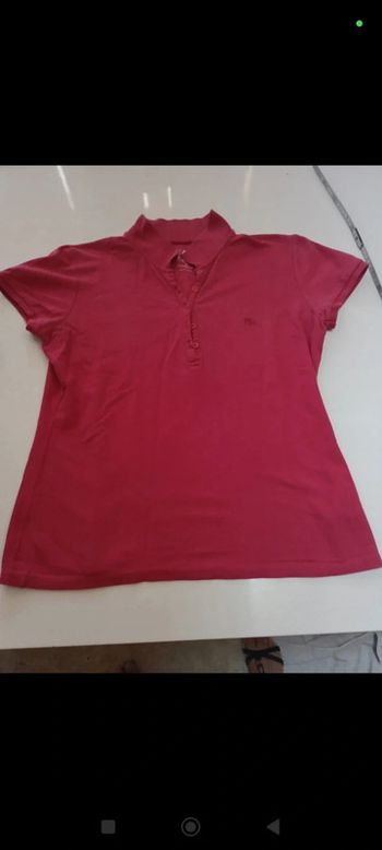 Polo manches courtes femme Dorotennis taille XL