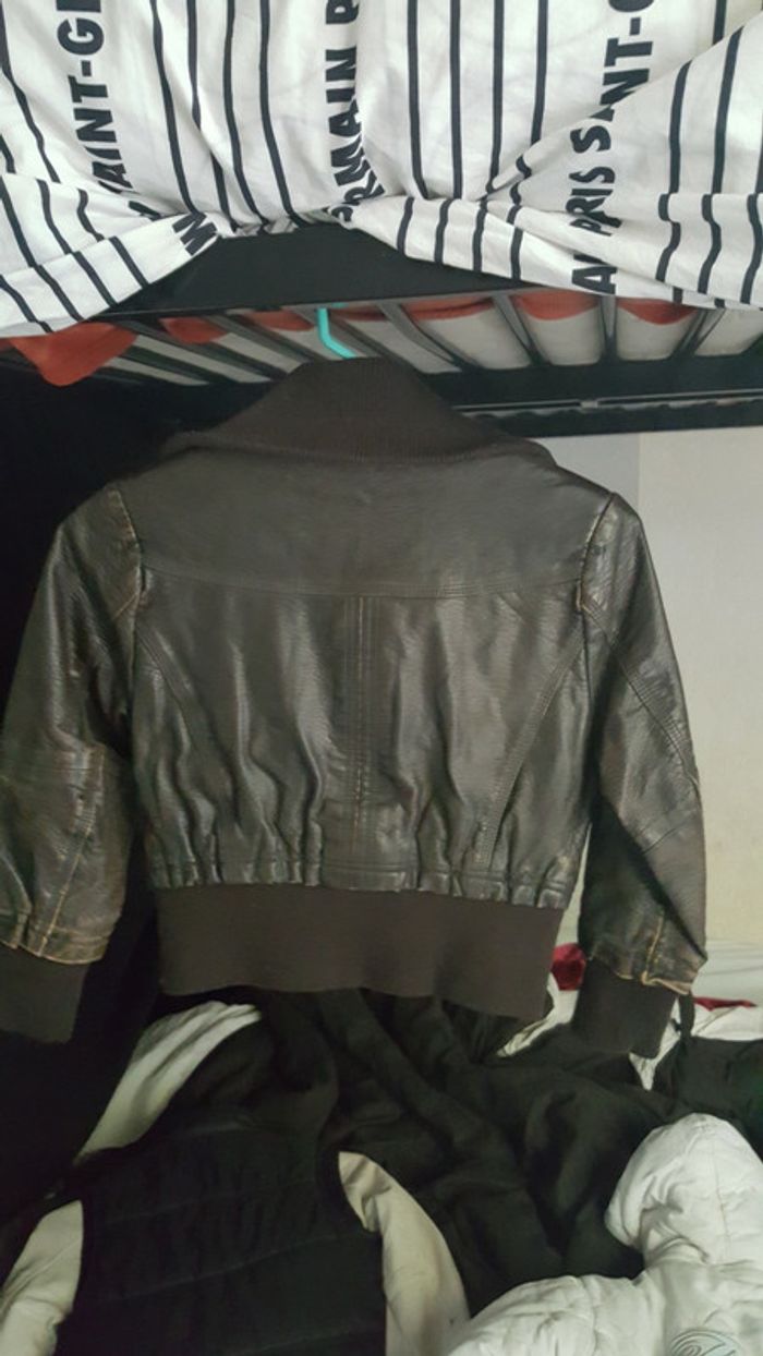 veste simili cuir - photo numéro 2