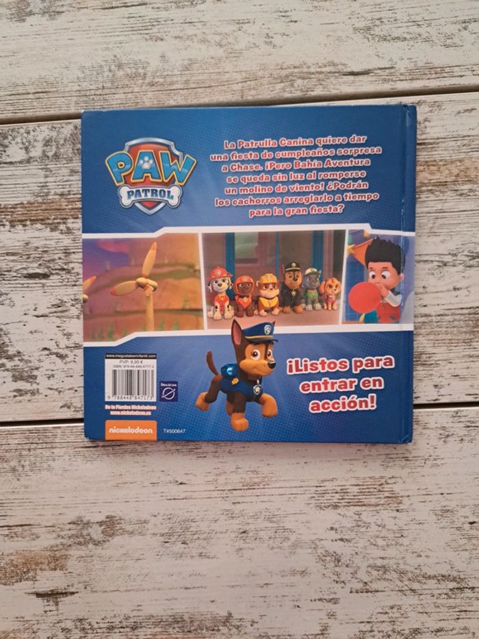 Paw patrouille joyeux anniversaire ifeliz complétons,chase! - photo numéro 2