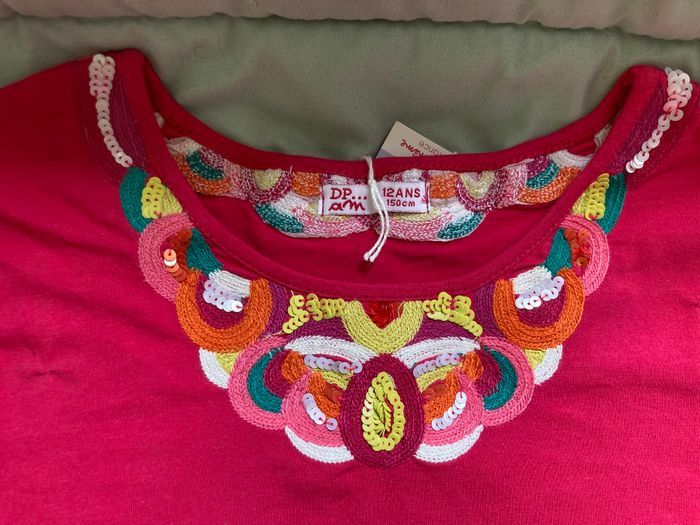 Teeshirt fushia - photo numéro 2