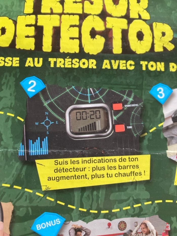Jeu de société trésor detector pars à la chasse au trésor avec ton détective Dujardin - photo numéro 9