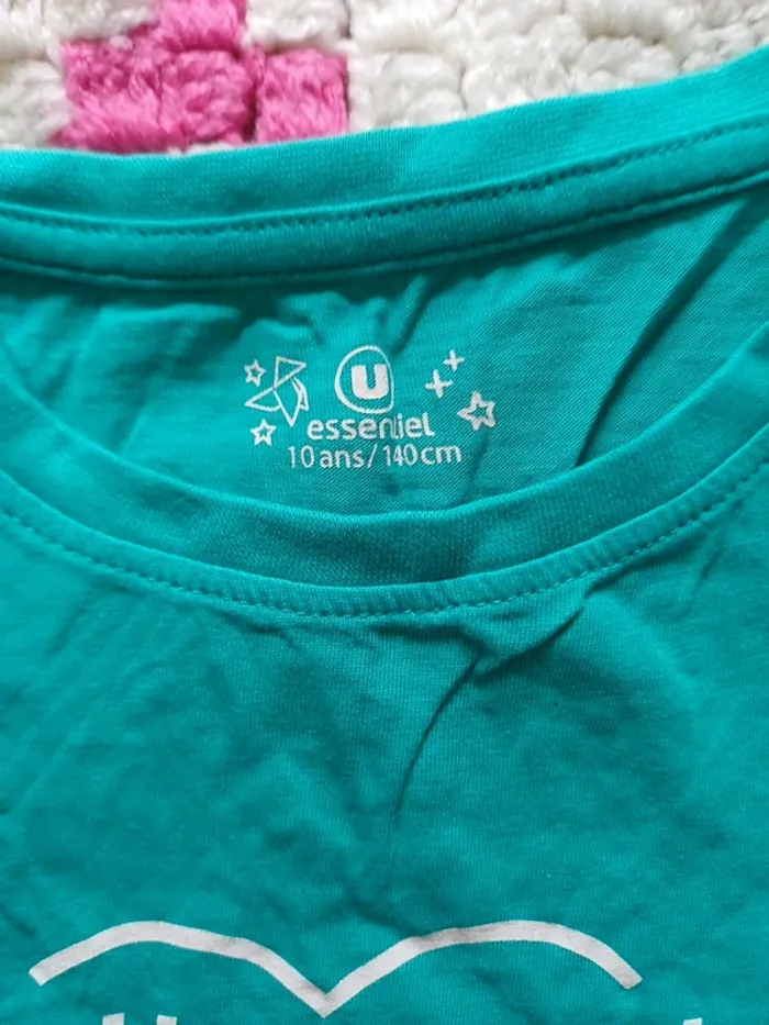 Tee shirt tellement parfaite menthe - photo numéro 2