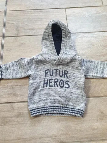 Sweat à capuche Gemo 3 mois