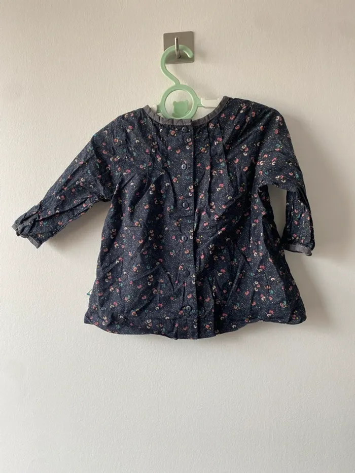 Blouse fleurie Sergent Major 12 mois - photo numéro 5