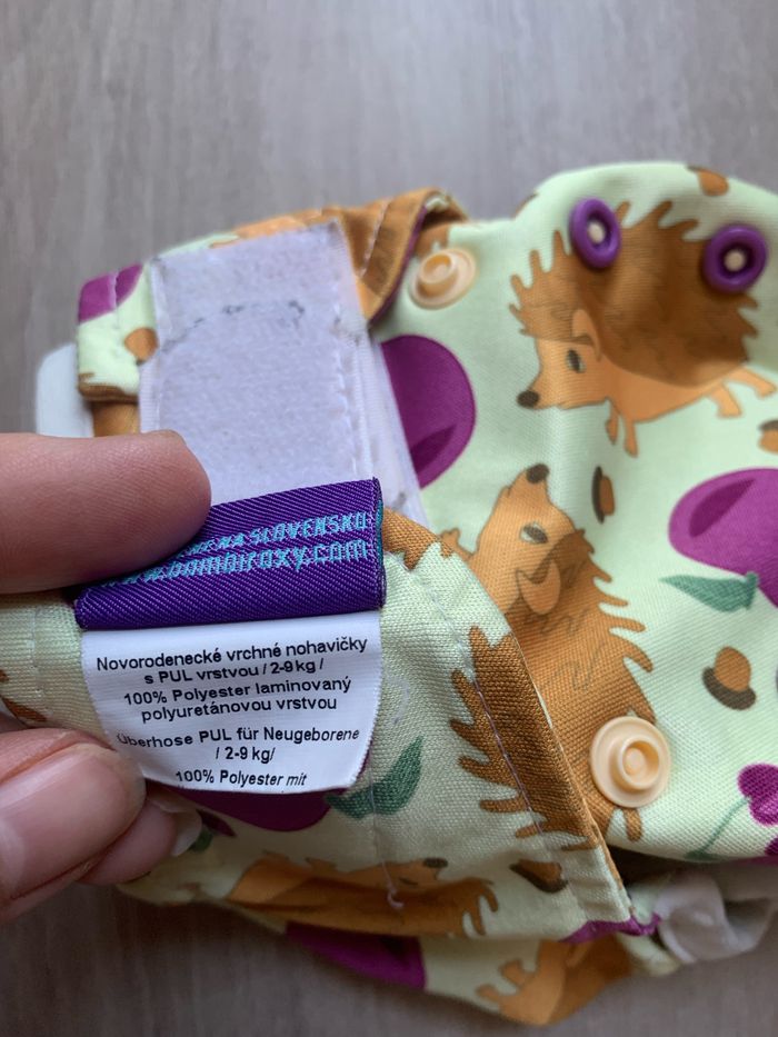 Surcouche de couche lavable taille nouveau né Bambi Roxy - photo numéro 3