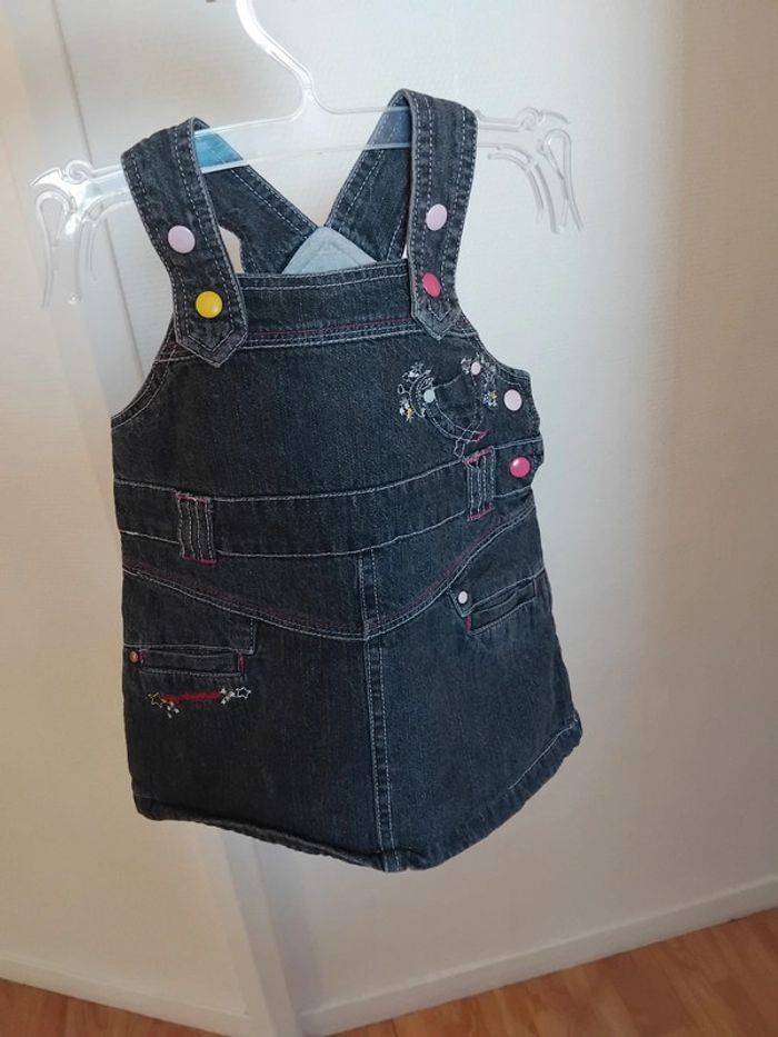 Salopette fille 12 mois