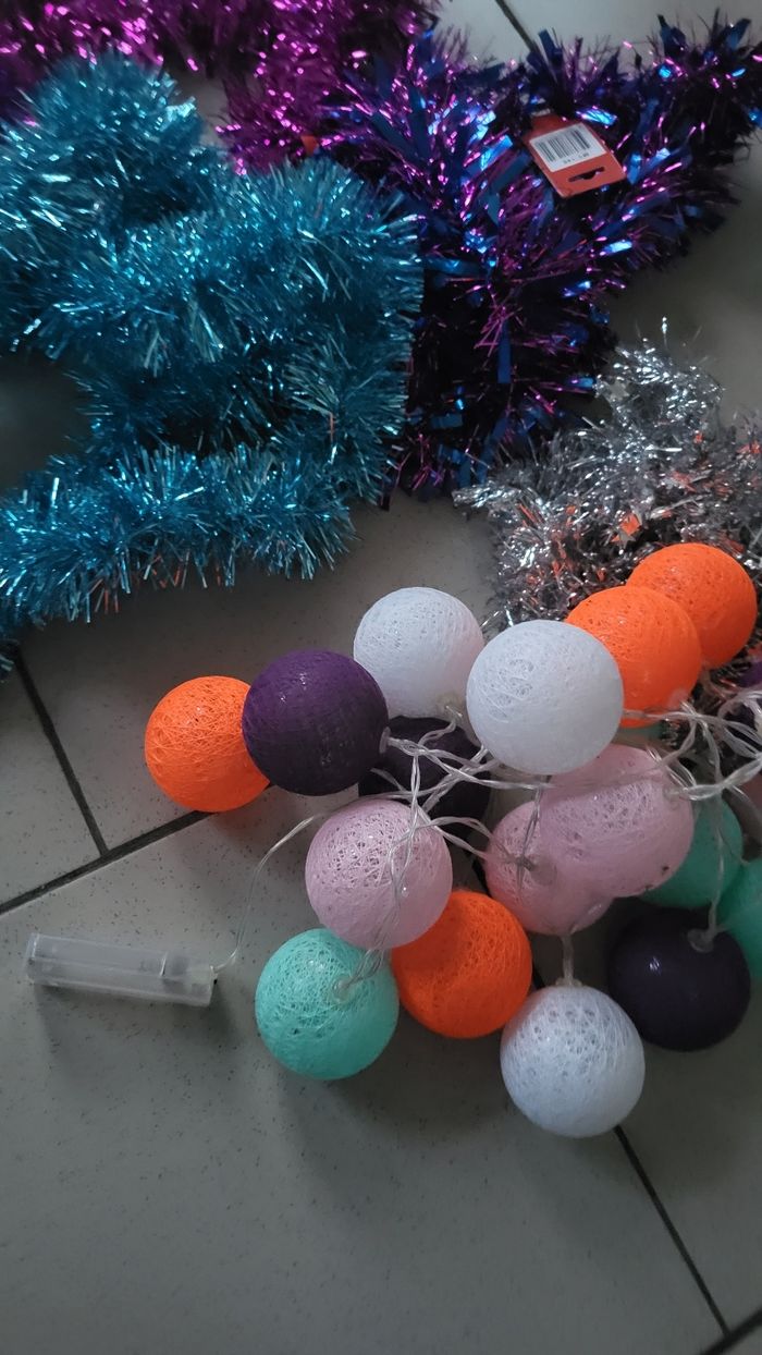 Lots guirlandes de Noël - photo numéro 2