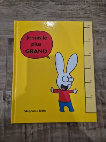 Livre Je suis le plus grand Stéphanie Blake