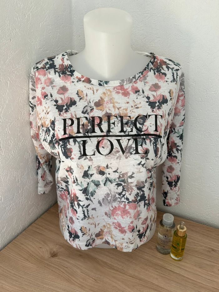 🌺 Haut fleuri "Perfect Love" Jennyfer 🌺 - photo numéro 2