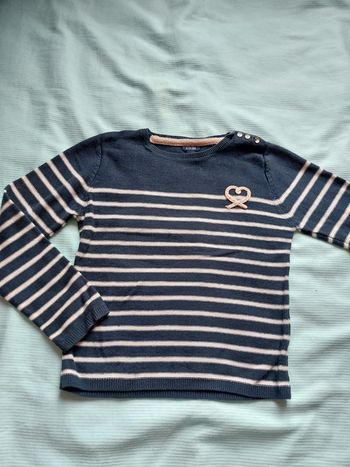 Pull marine okaidi 8 ans