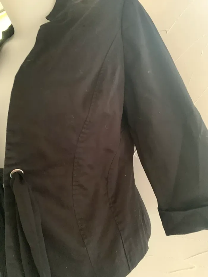 Blazer noir attaché original Jacqueline Riu taille 42 - photo numéro 8