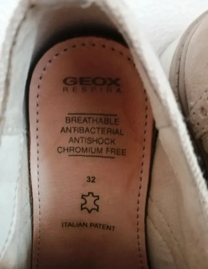 Chaussures Geox Respira fille – Pointure 32 – Cuir & textile – Parfait état - photo numéro 7