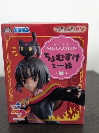 Figurine Konosuba - Megumin & Chomosuke - SEGA