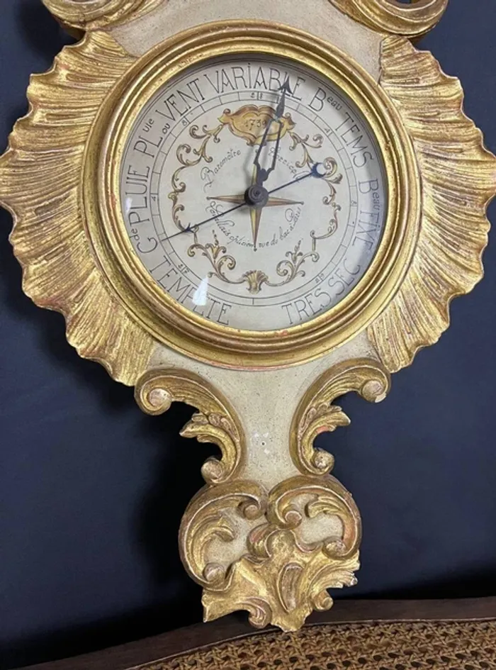 Élégant baromètre-thermomètre - photo numéro 2