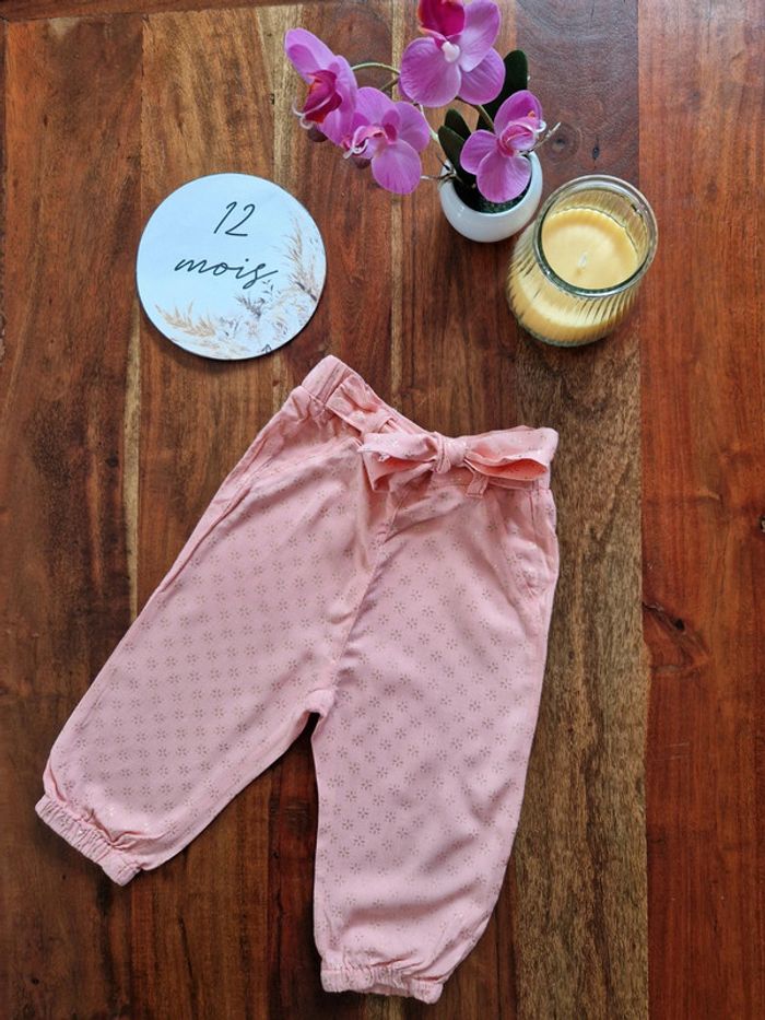 Pantalon fluide léger 12 mois
