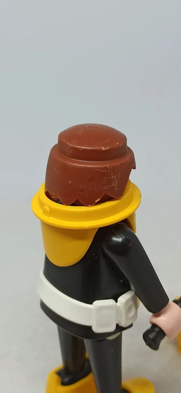 Homme scaphandrier avec combinaison noire playmobil - photo numéro 6