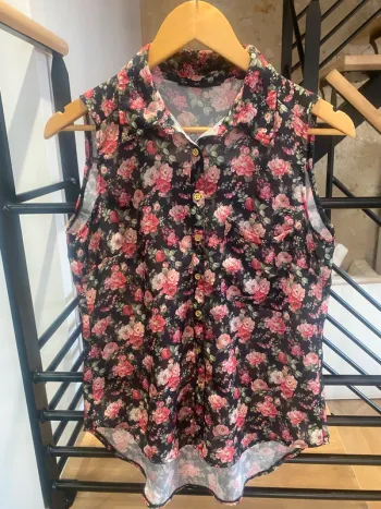 Blouse fleurie