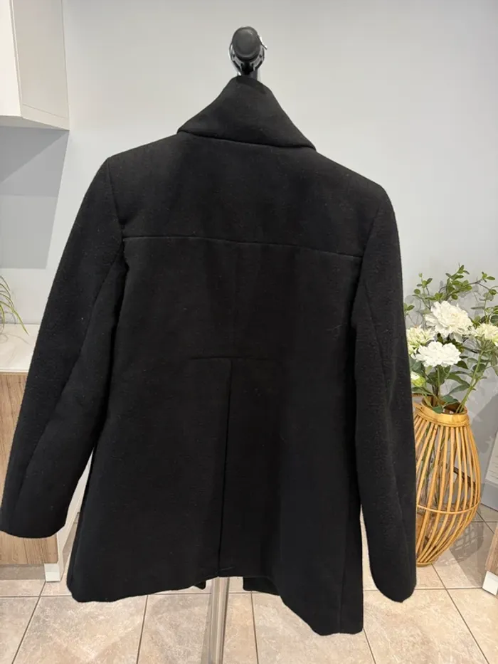 Manteau noir Mango XS - photo numéro 6