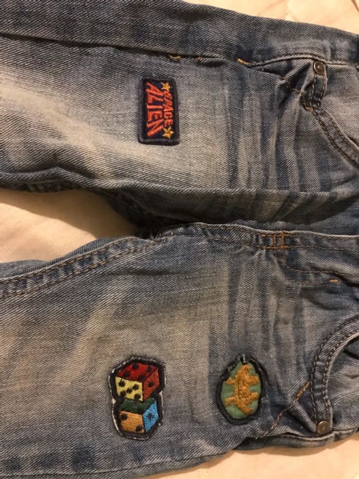 Ensemble tee shirt Manche longue et un manche courte +jeans+chaussures - photo numéro 20