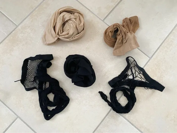 Lot de 5 collants fins