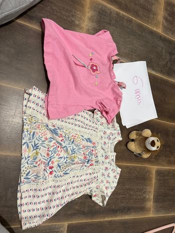 Lot de 2 t-shirt manches courtes