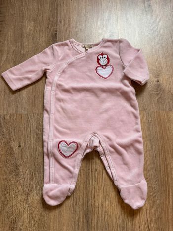 Pyjama velours 3 mois