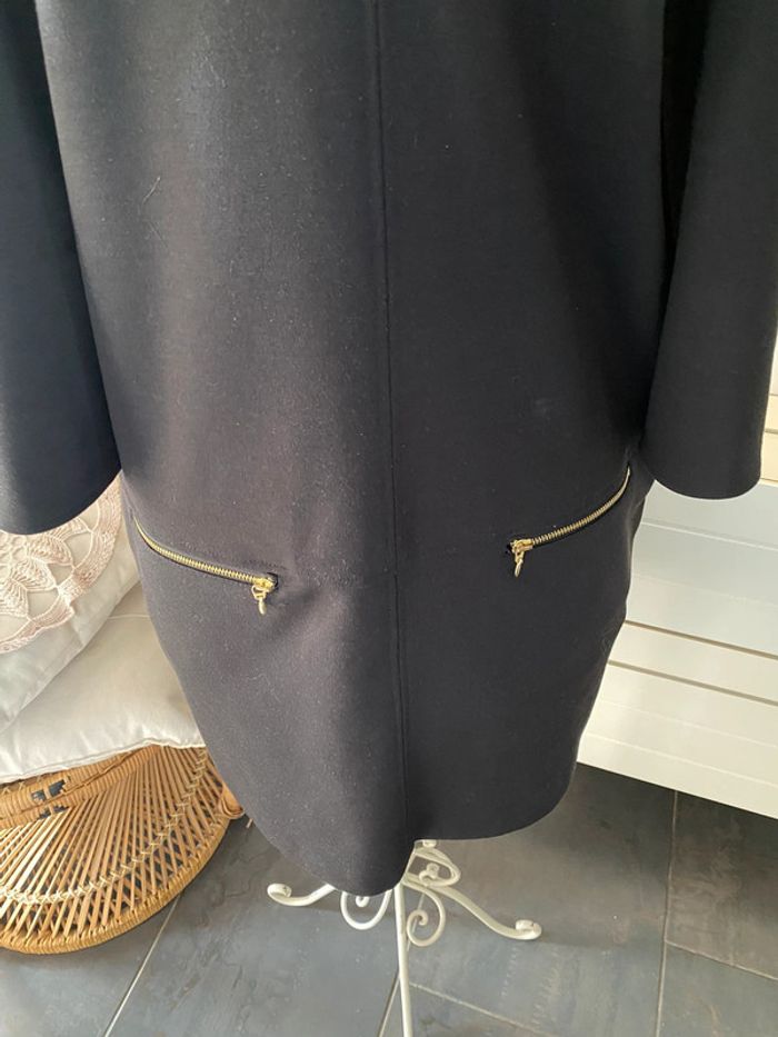 Robe noire vintage style Courrege taille S - photo numéro 5