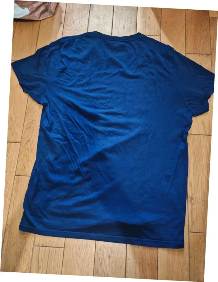 T-shirt Wrangler bleu homme 🇺🇸 Authentique style vintage, taille M - photo numéro 3