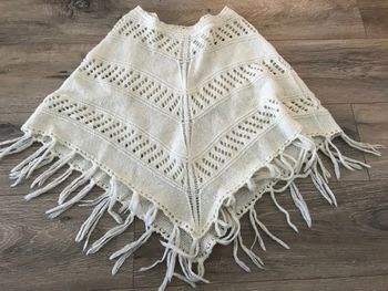 Pull poncho femme 40