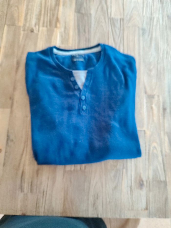 Pull col rond Trompe l'oeil Celio - photo numéro 6