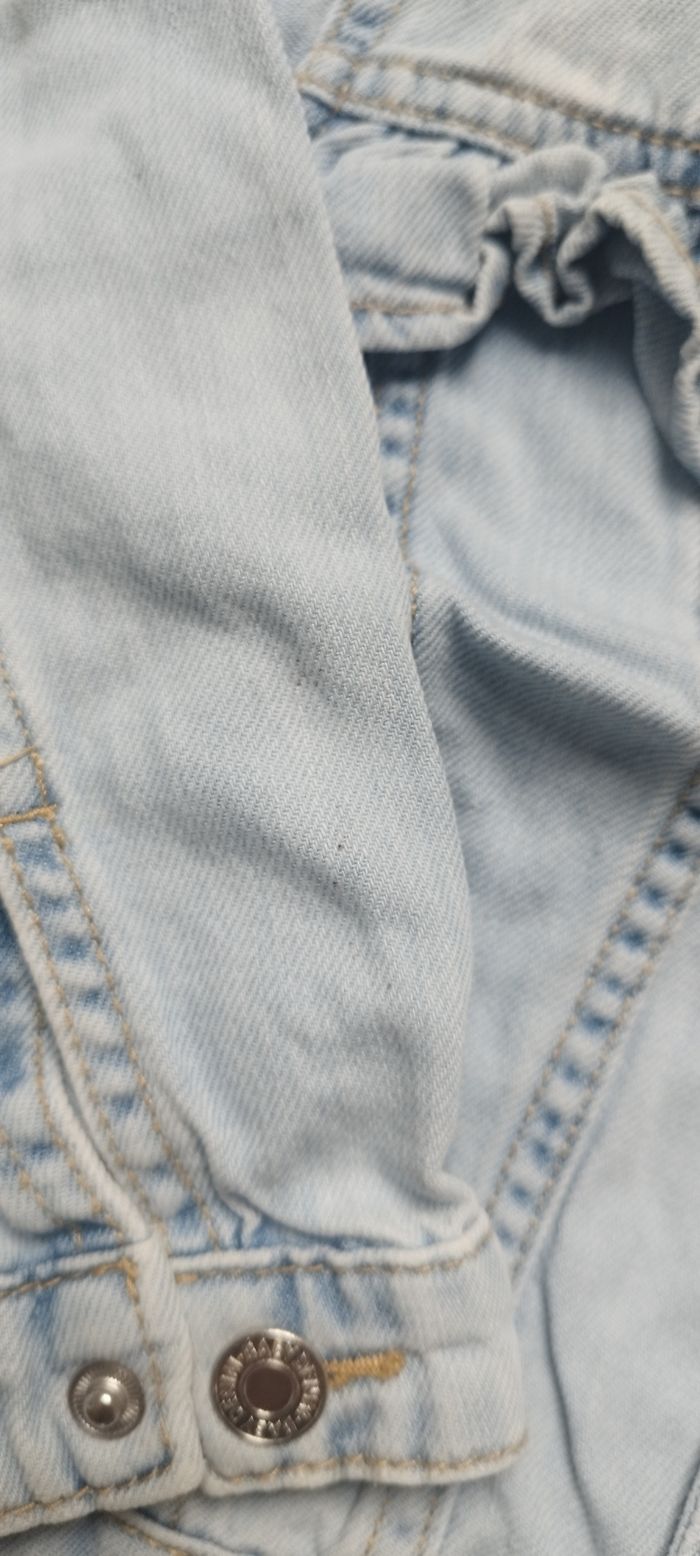 Veste en jeans à volants - photo numéro 4