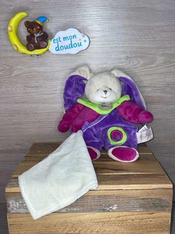 NAT458 doudou lapin 🐰 babynat