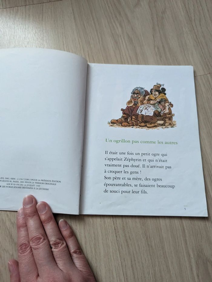 Livre le petit ogre et la princesse grenouille - photo numéro 3
