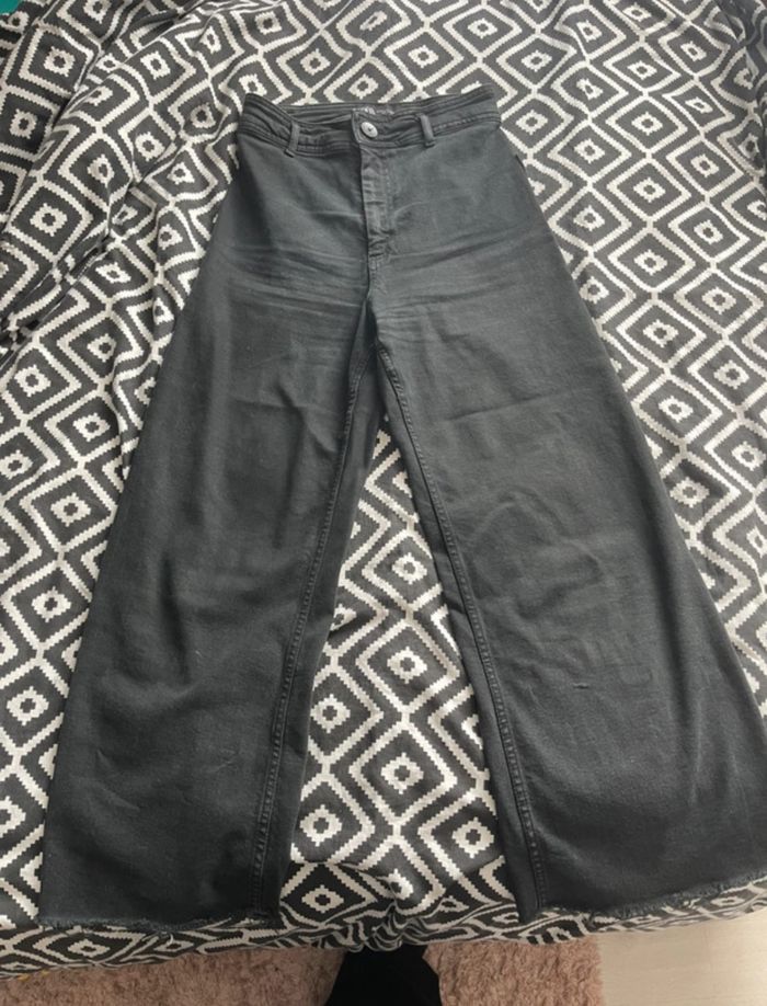 Jeans noir taille haute Zara taille S/36 - photo numéro 4