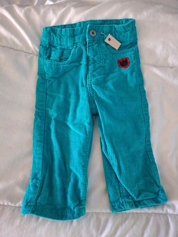 Pantalon velour