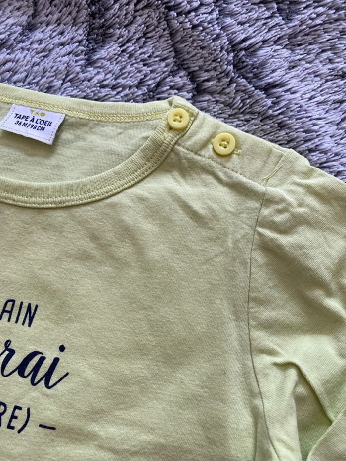 Teeshirt manches longues Tape à l’œil - 3 ans - photo numéro 3