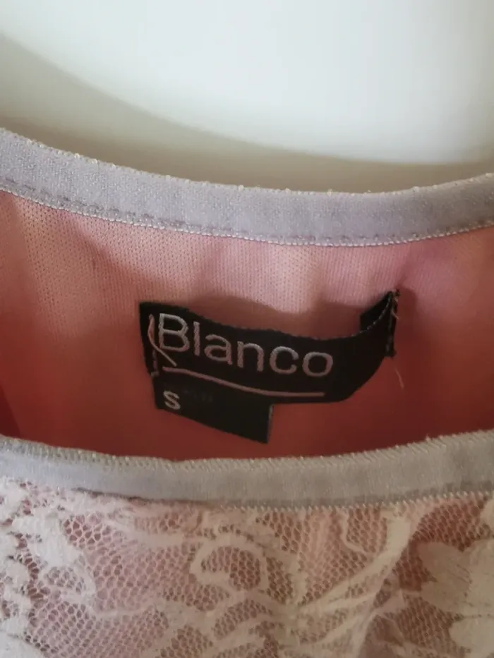 Body Blanco rose en dentelle - photo numéro 2