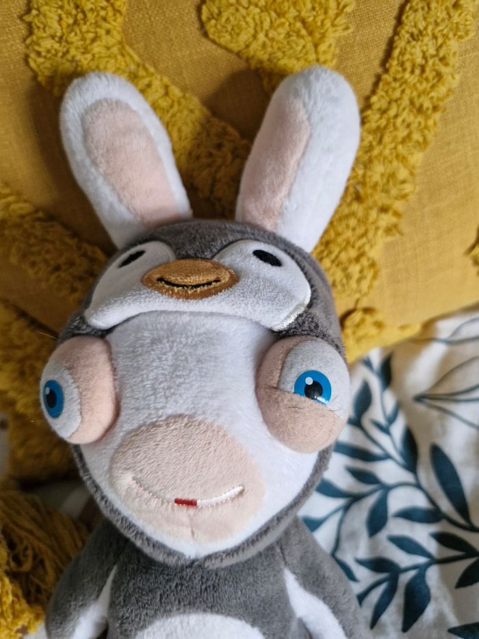 Peluche lapin crétin Gipsy NEUF - photo numéro 5
