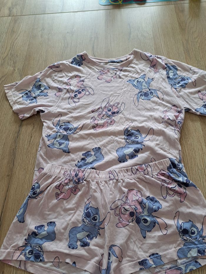 Pyjama été Stitch fille XS - photo numéro 2