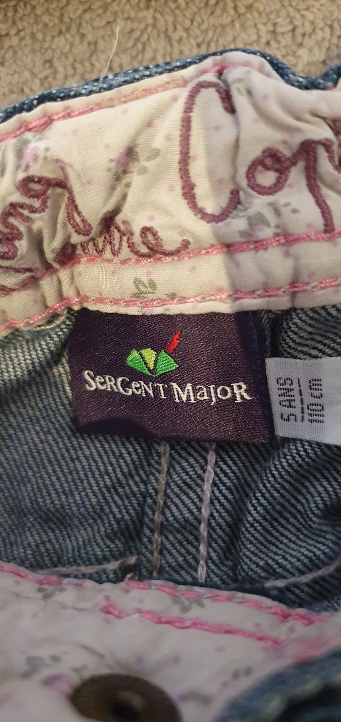 Ensemble jean et gilet fille Sergent Major 5 ans - photo numéro 8