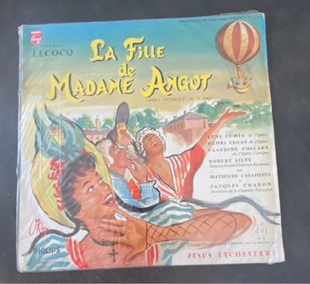 Vinyle 33 tours La fille de Madame Angot