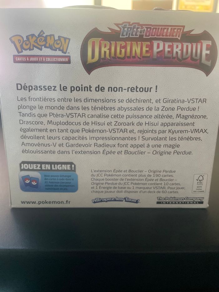 Display épée et bouclier origine perdue (36 boosters) - photo numéro 3