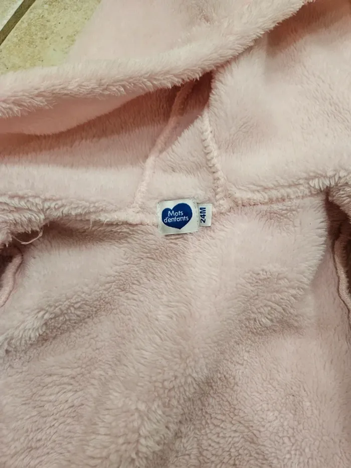 Veste 24 mois mots d'enfants - photo numéro 2