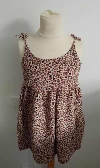 Robe Kiabi leopard 8 ans