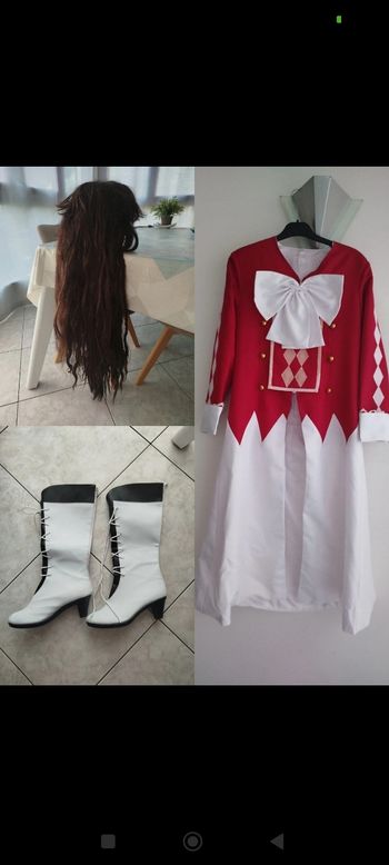 Cosplay déguisement Alice veste longue