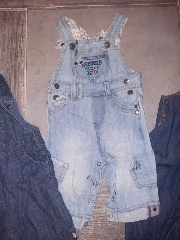 Lot salopette 6 mois - photo numéro 2