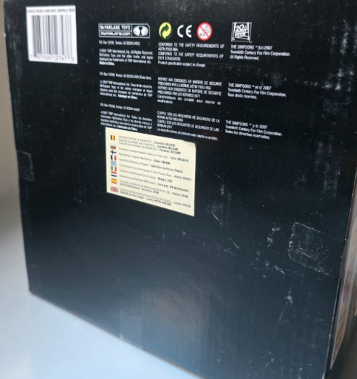 Figurine set Simpsons McFarlane Doodle Double dare Bart Sherry & Terry - photo numéro 6