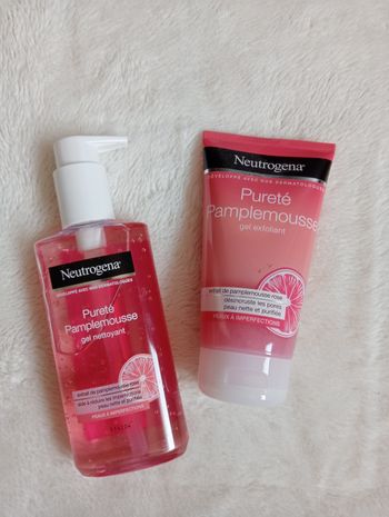 Gel nettoyant et gel exfoliant pureté pamplemousse