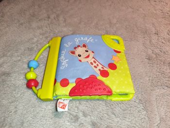 Livre en tissu Sophie la girafe